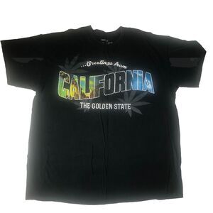 Mob.inc Black Tee California Size XL